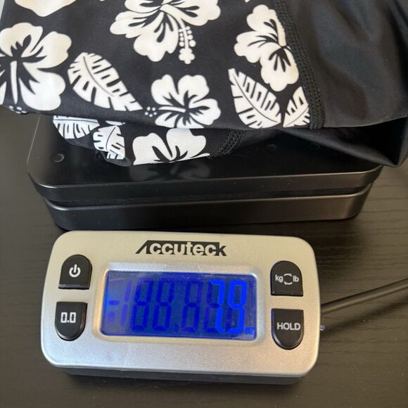 Volcom Medium Coco Hibiscus One Piece Zip Rash Guard Swim Suit Floral Cheeky - Picture 11 of 11